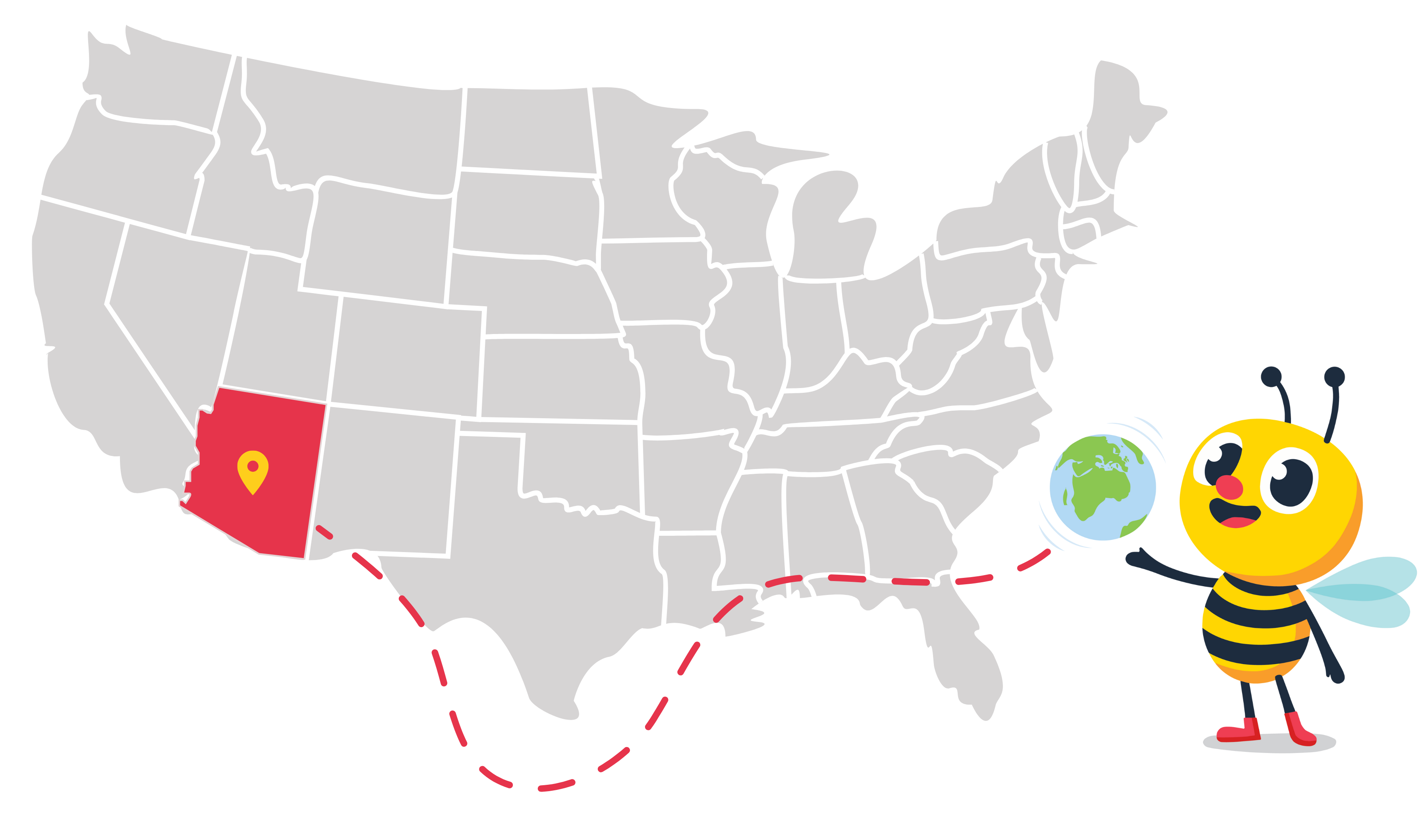 Busy Bees Maps US