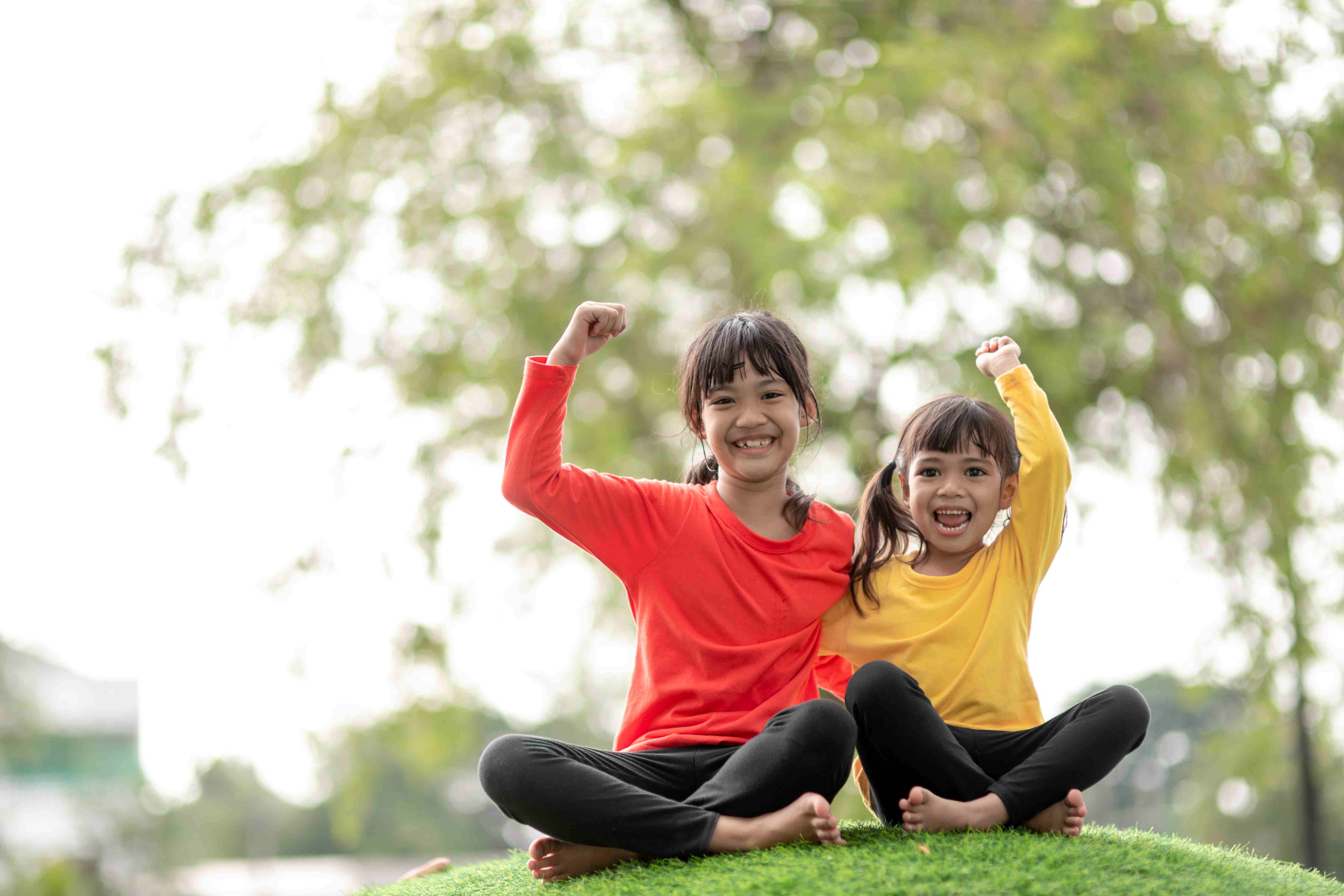 healthy and strong children